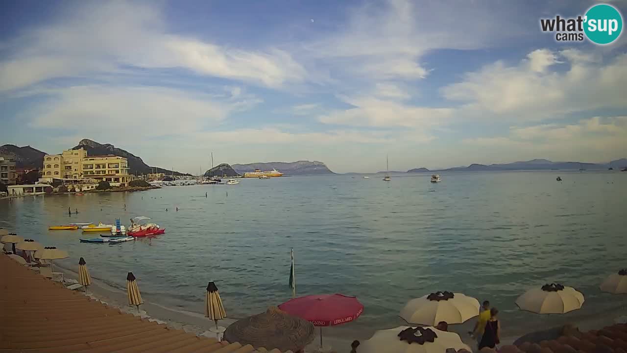 Webcam Terza Spiaggia Golfo Aranci – Vista en directo de la playa