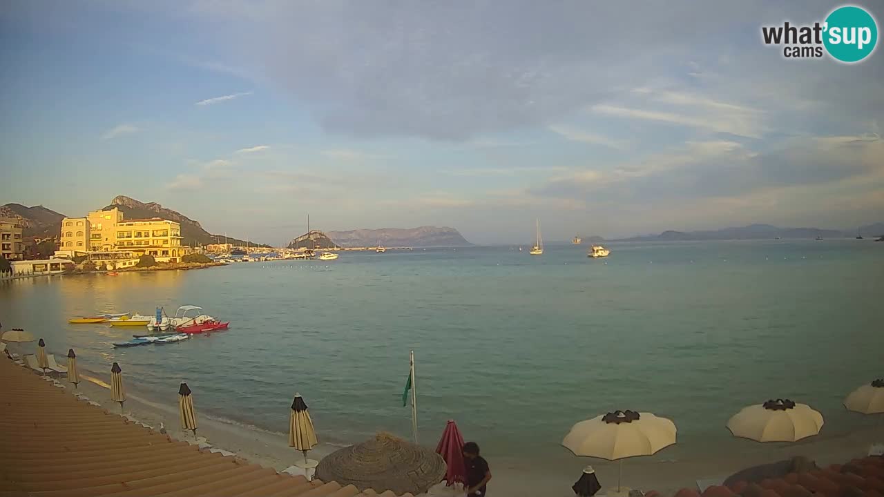 Webcam Terza Spiaggia Golfo Aranci – Liveblick auf den Strand