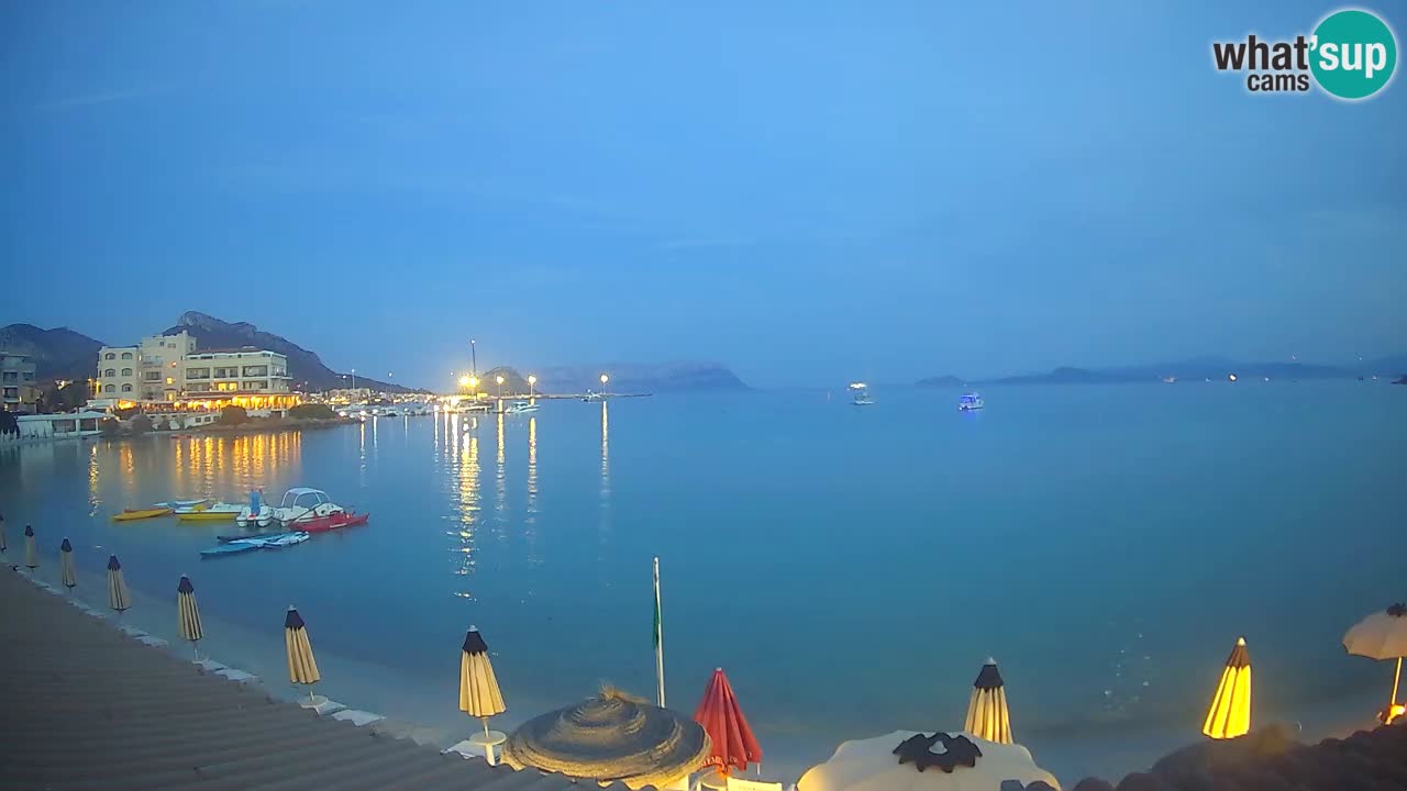 Webcam Terza Spiaggia Golfo Aranci – Vista mare in diretta