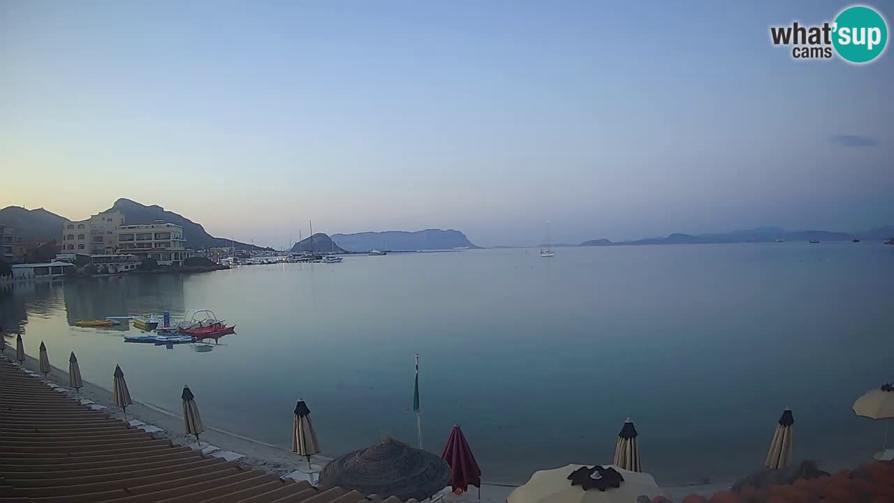 Webcam Terza Spiaggia Golfo Aranci – Liveblick auf den Strand