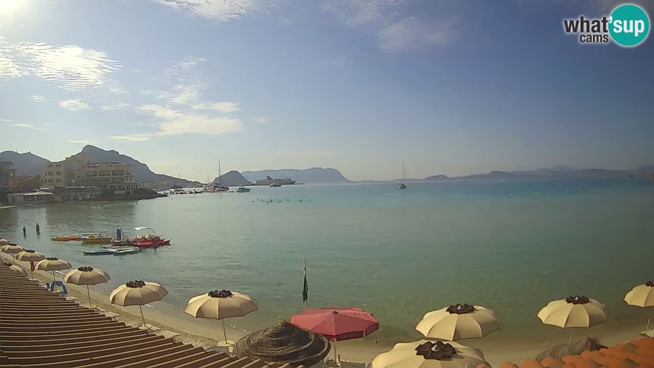 Webcam Terza Spiaggia Golfo Aranci – Vista mare in diretta