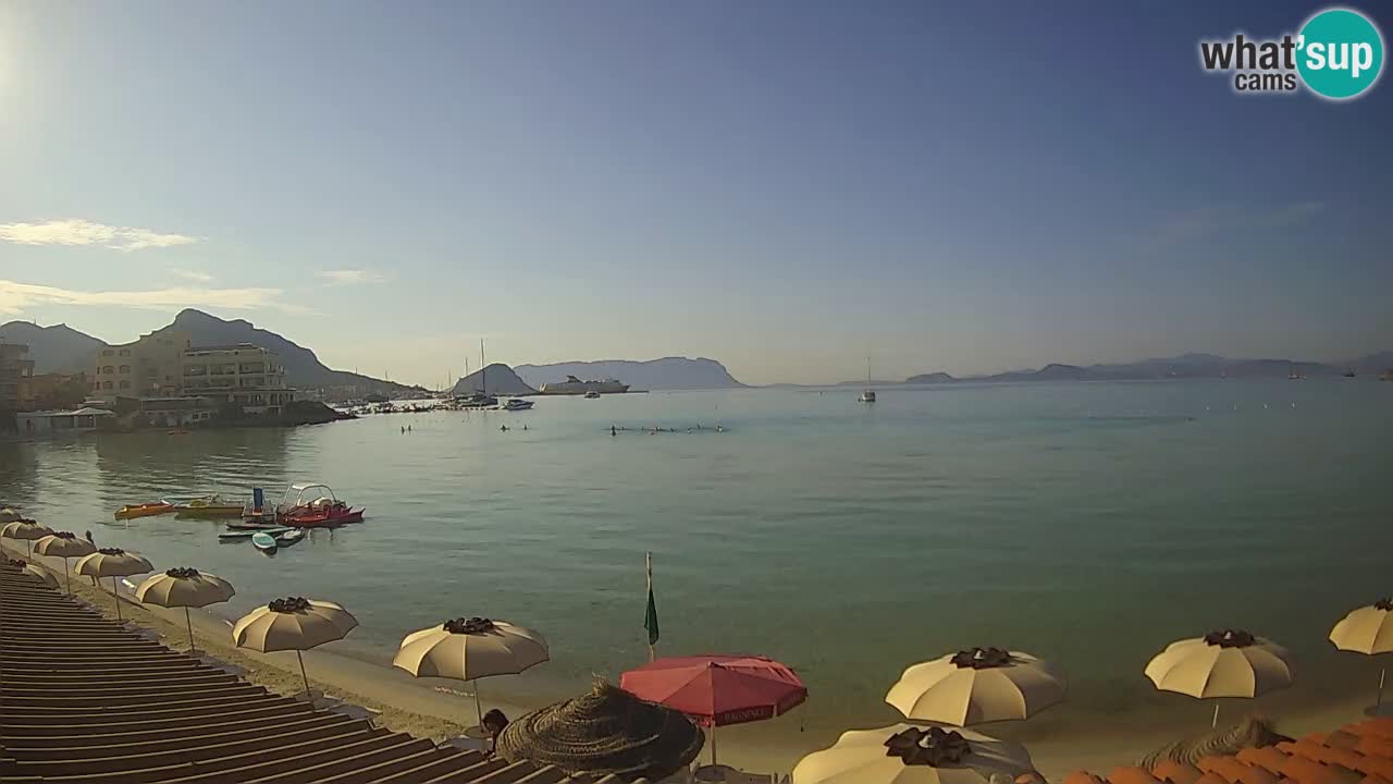 Webcam Terza Spiaggia Golfo Aranci – Vista mare in diretta