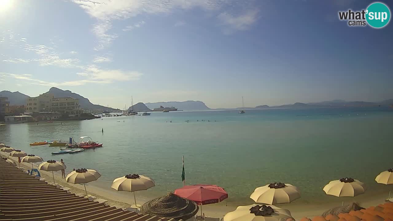 Webcam Terza Spiaggia Golfo Aranci – Vista mare in diretta