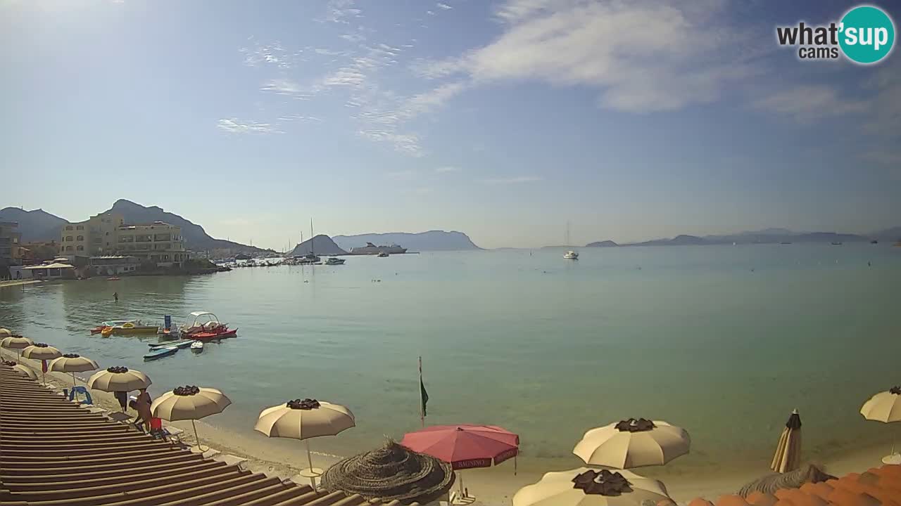 Webcam Terza Spiaggia Golfo Aranci – Vista mare in diretta