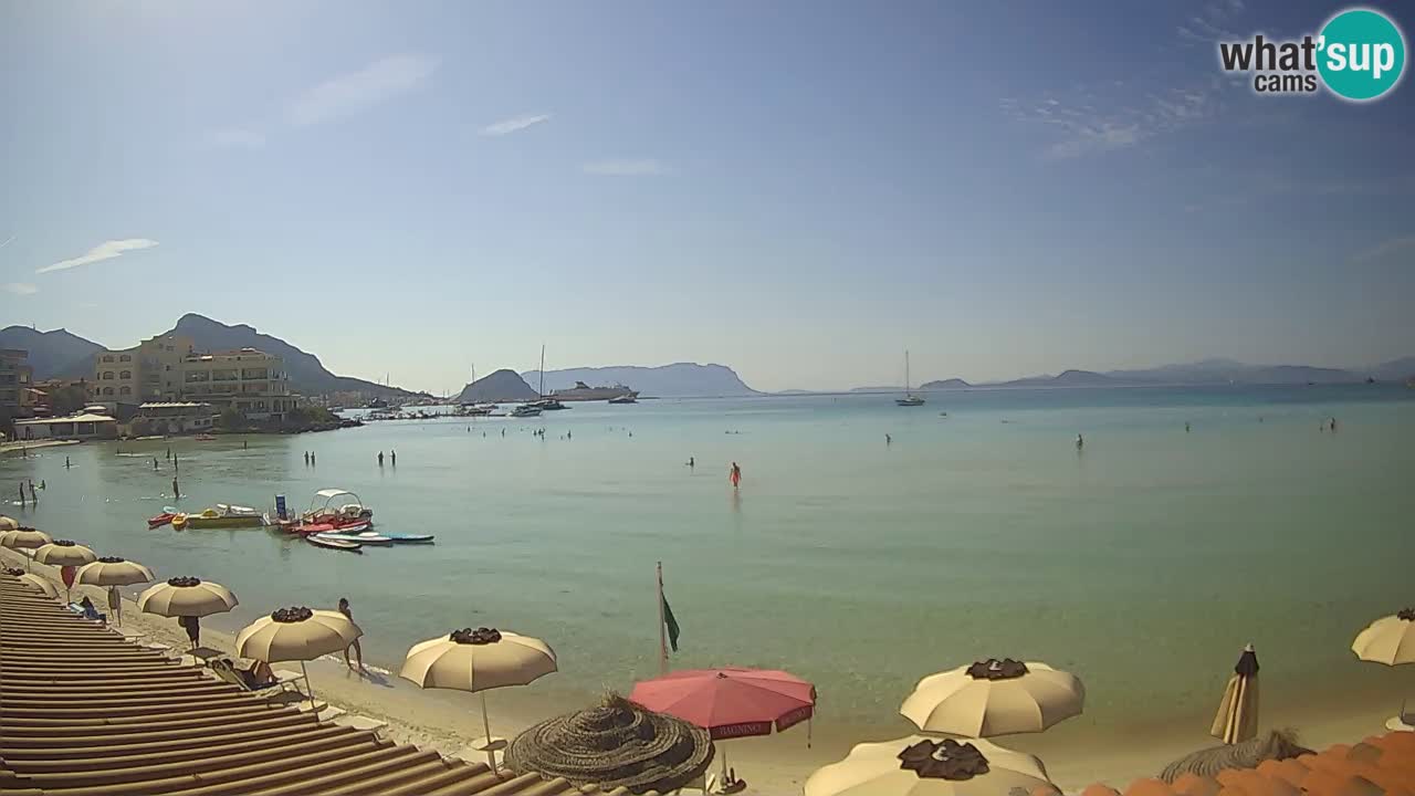 Webcam Terza Spiaggia Golfo Aranci – Vista mare in diretta