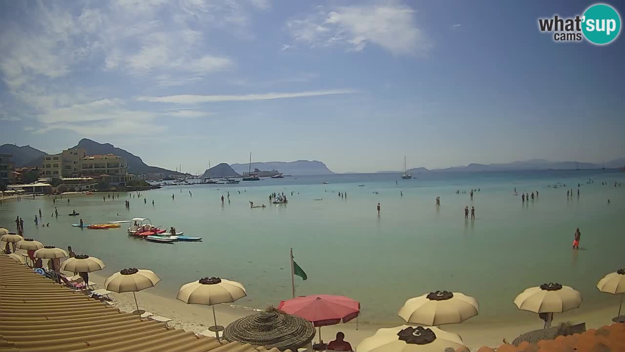 Webcam Terza Spiaggia Golfo Aranci – Liveblick auf den Strand