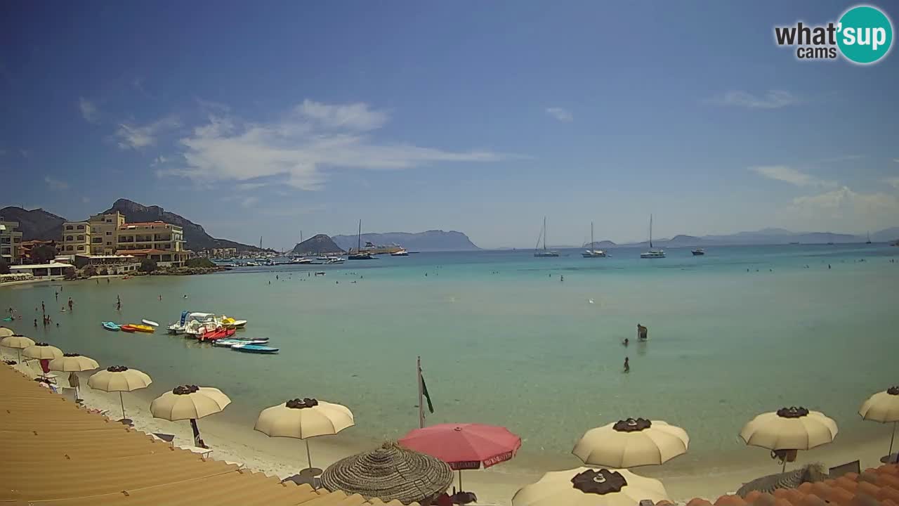Webcam Terza Spiaggia Golfo Aranci – Vista mare in diretta