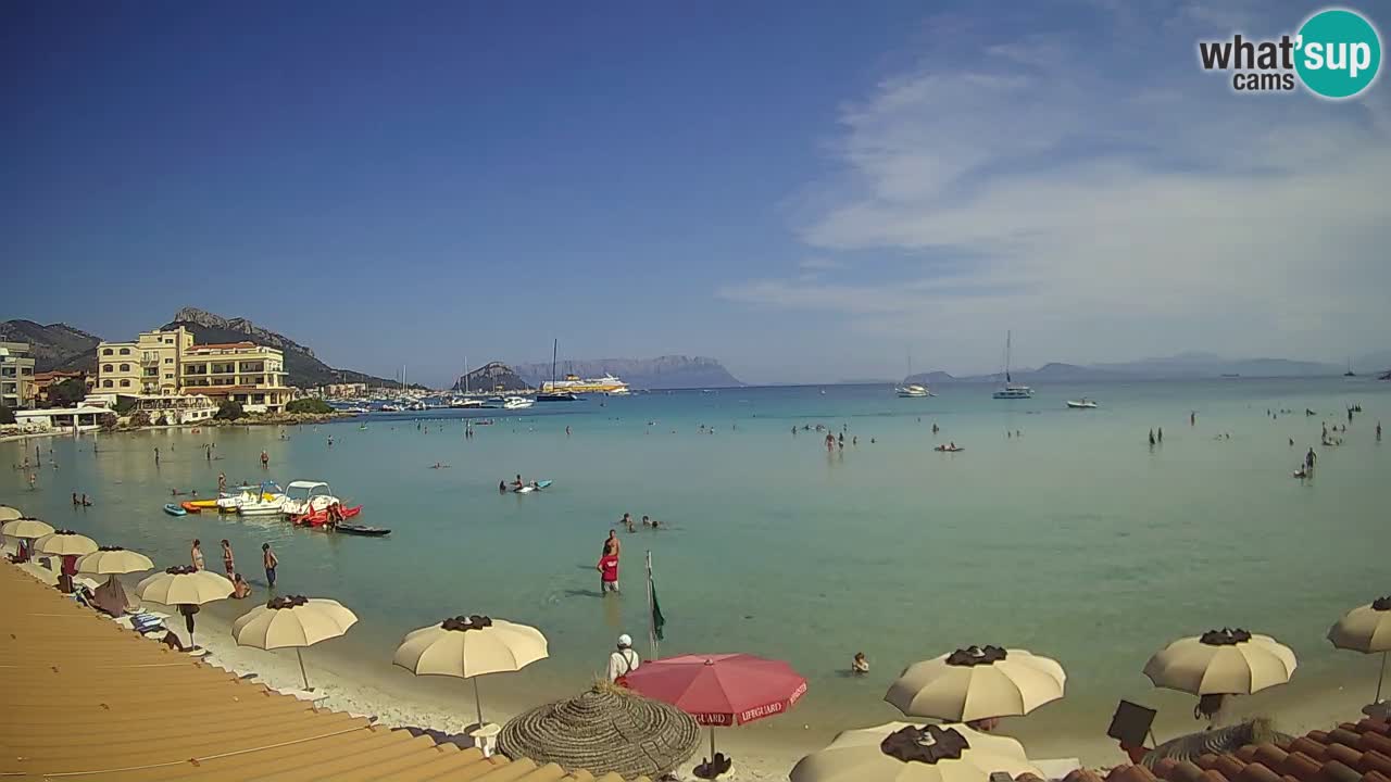 Web kamera Terza Spiaggia Golfo Aranci – Pogled uživo na plažu