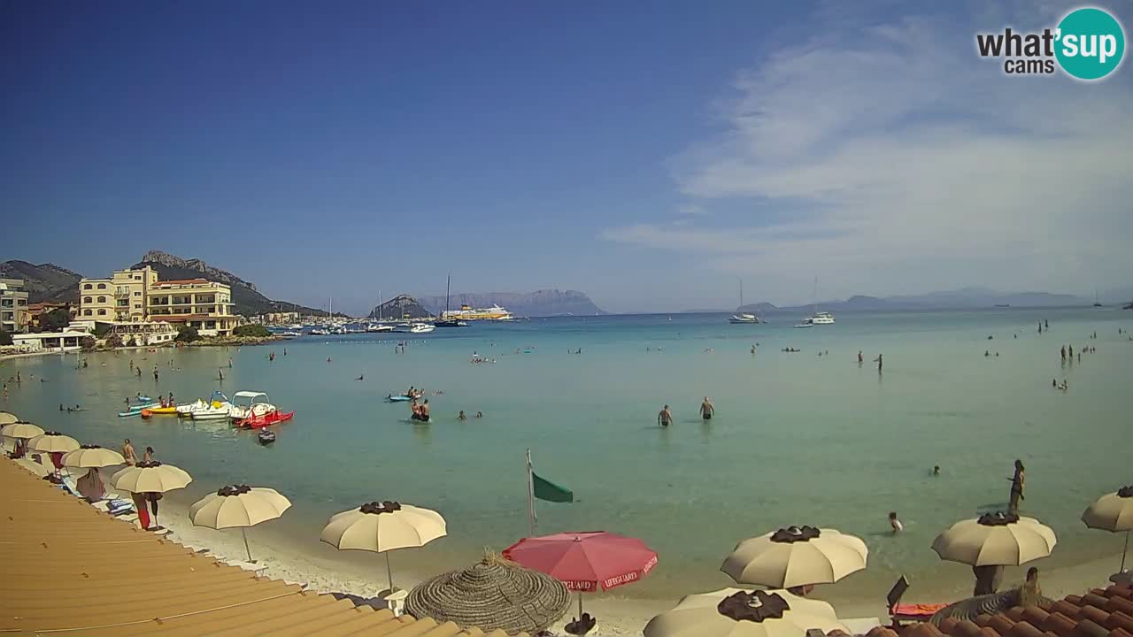 Webcam Terza Spiaggia Golfo Aranci – Vista mare in diretta