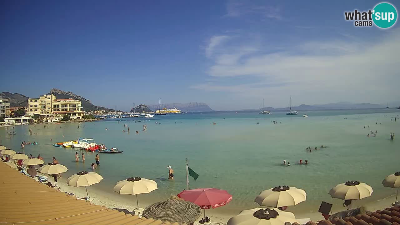 Webcam Terza Spiaggia Golfo Aranci – Liveblick auf den Strand