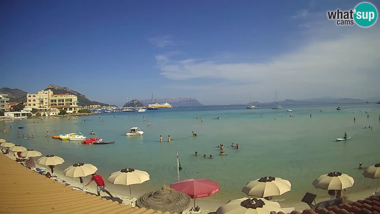 Web kamera Terza Spiaggia Golfo Aranci – Pogled uživo na plažu