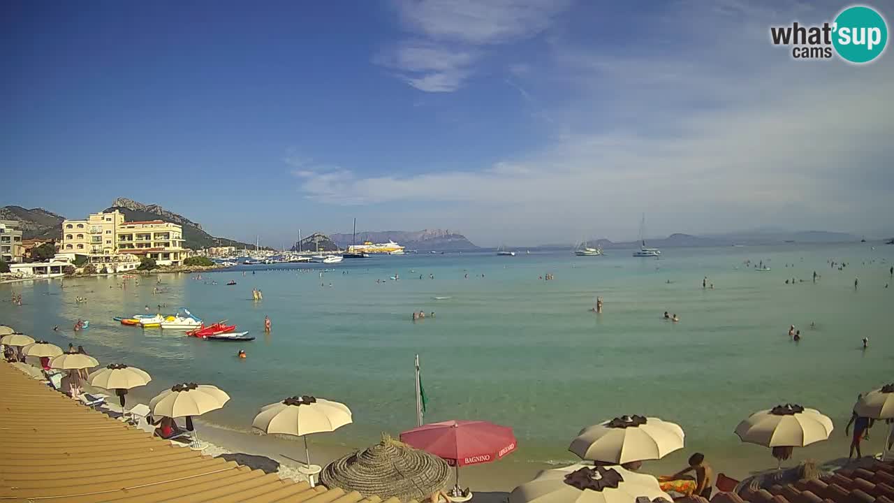 Webcam Terza Spiaggia Golfo Aranci – Vista en directo de la playa