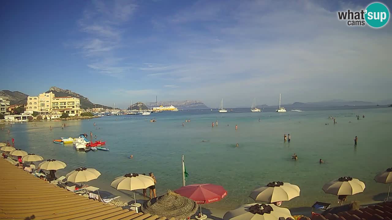 Webcam Terza Spiaggia Golfo Aranci – Vista mare in diretta