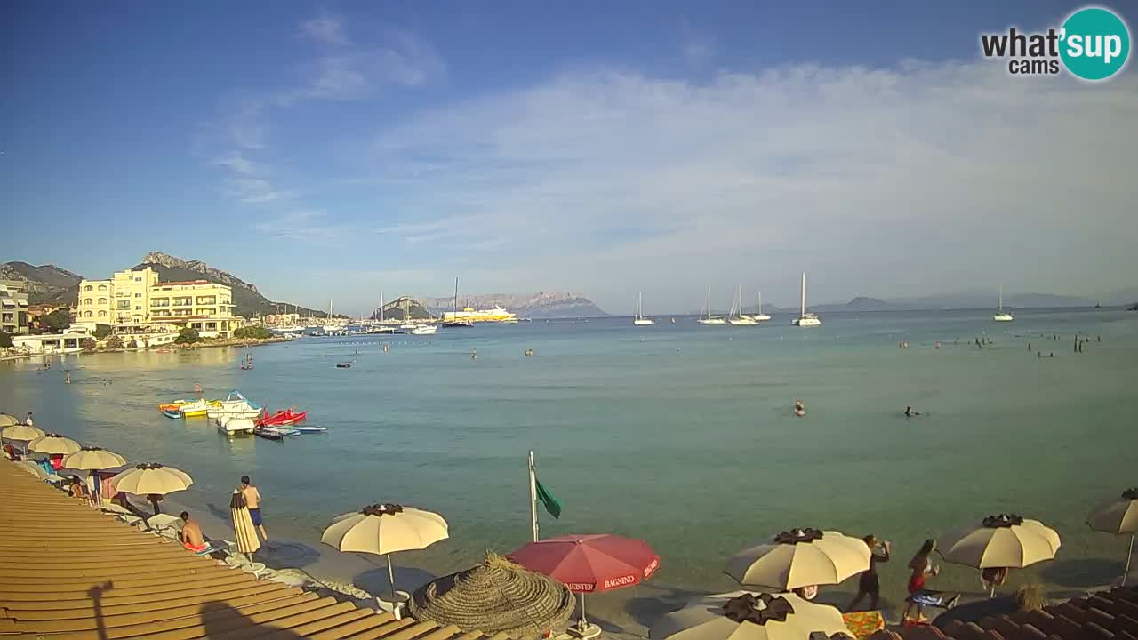 Web kamera Terza Spiaggia Golfo Aranci – Pogled uživo na plažu