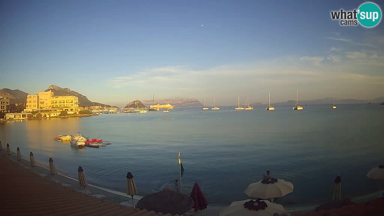 Webcam Terza Spiaggia Golfo Aranci – Vue en direct de la plage