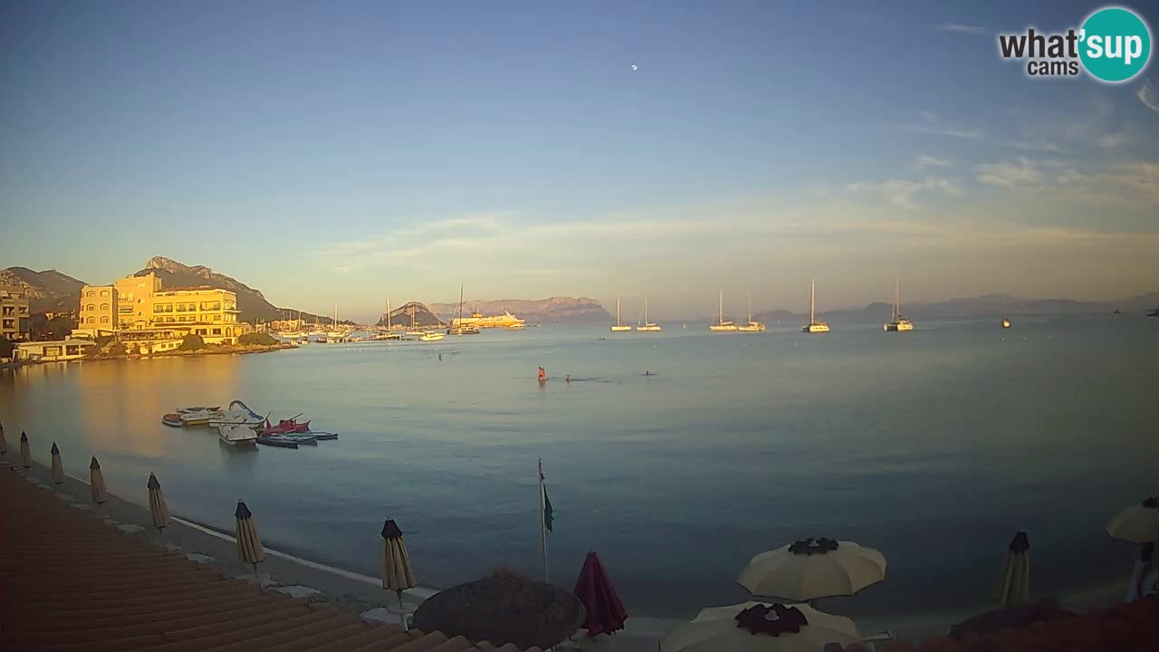 Webcam Terza Spiaggia Golfo Aranci – Liveblick auf den Strand