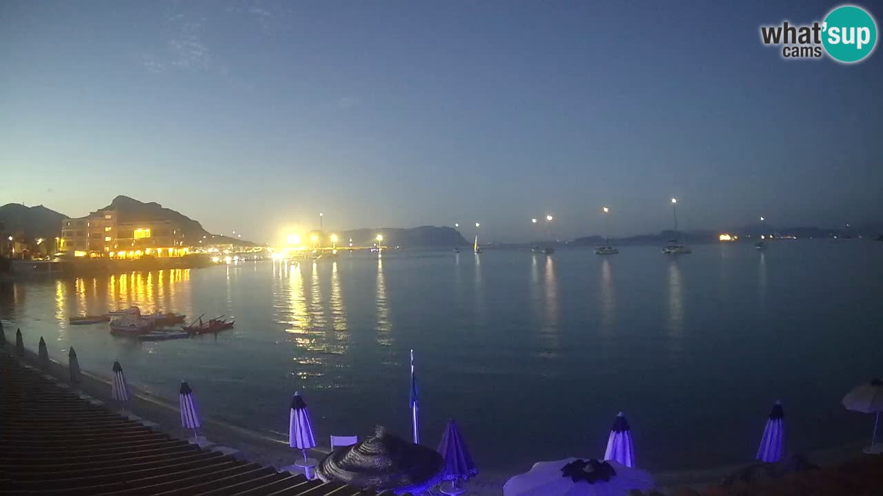 Webcam Terza Spiaggia Golfo Aranci – Vista en directo de la playa