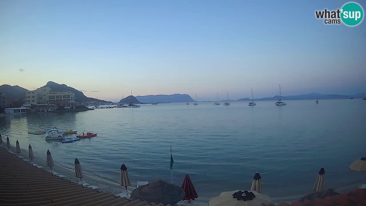 Webcam Terza Spiaggia Golfo Aranci – Liveblick auf den Strand