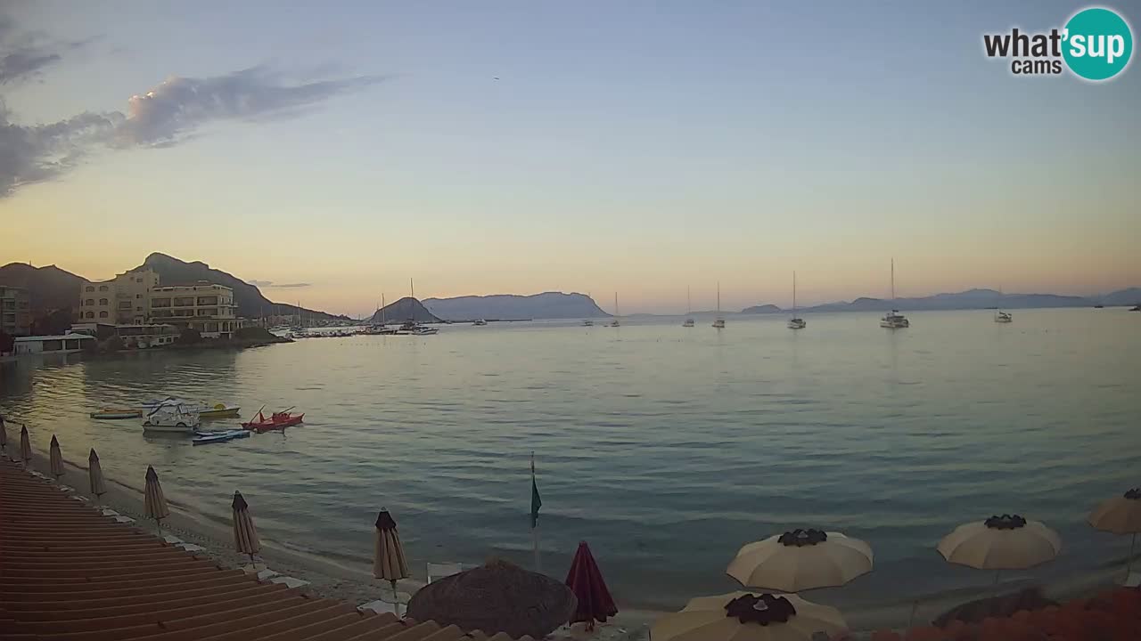 Webcam Terza Spiaggia Golfo Aranci – Liveblick auf den Strand