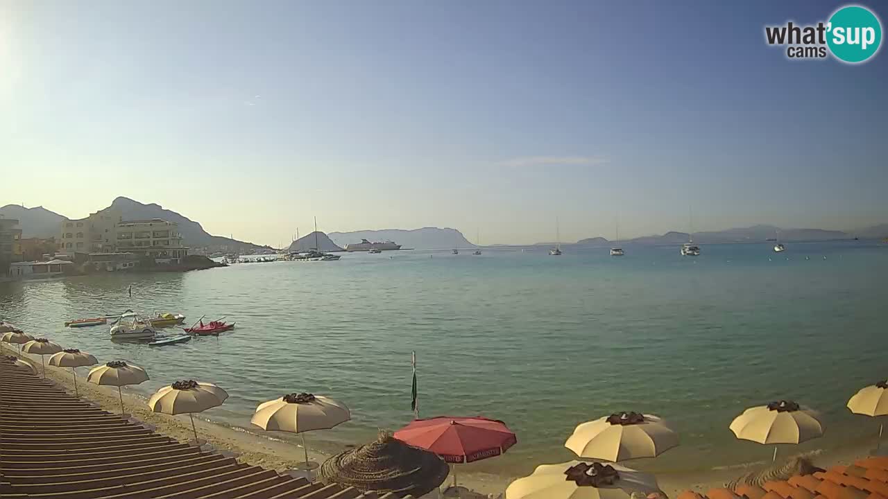 Webcam Terza Spiaggia Golfo Aranci – Liveblick auf den Strand