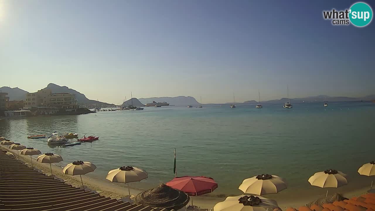 Webcam Terza Spiaggia Golfo Aranci – Liveblick auf den Strand