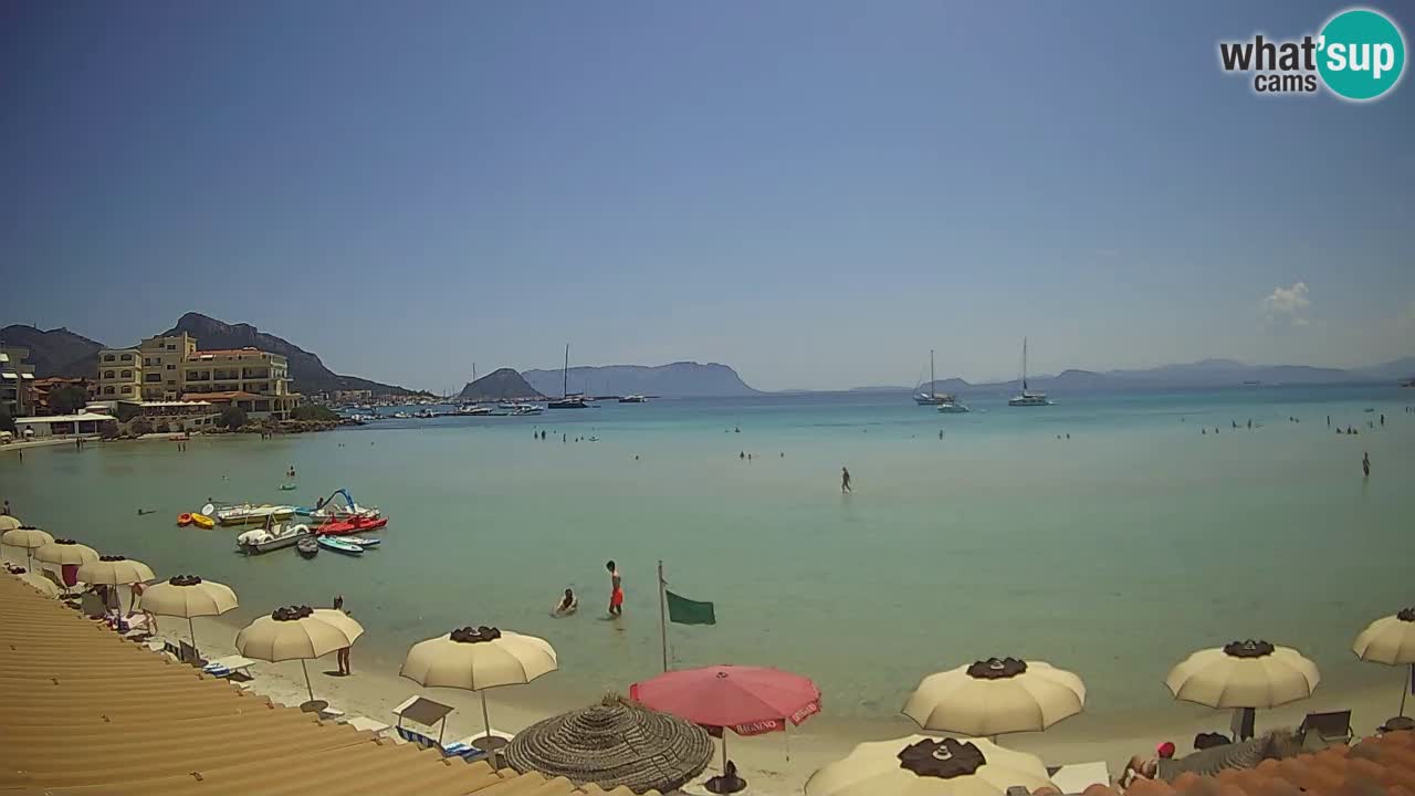 Webcam Terza Spiaggia Golfo Aranci – Liveblick auf den Strand