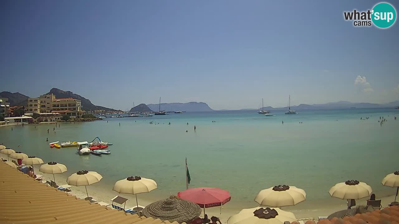 Web kamera Terza Spiaggia Golfo Aranci – Pogled uživo na plažu