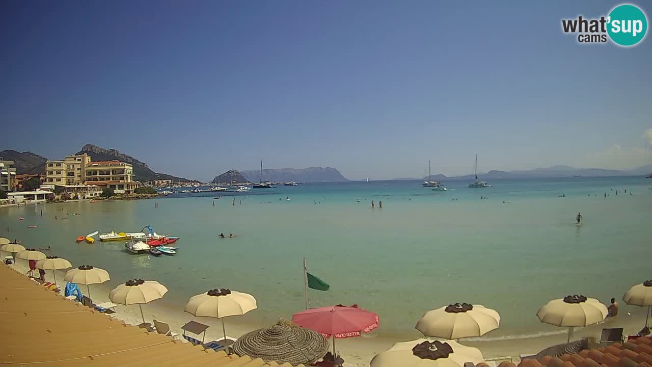 Webcam Terza Spiaggia Golfo Aranci – Liveblick auf den Strand