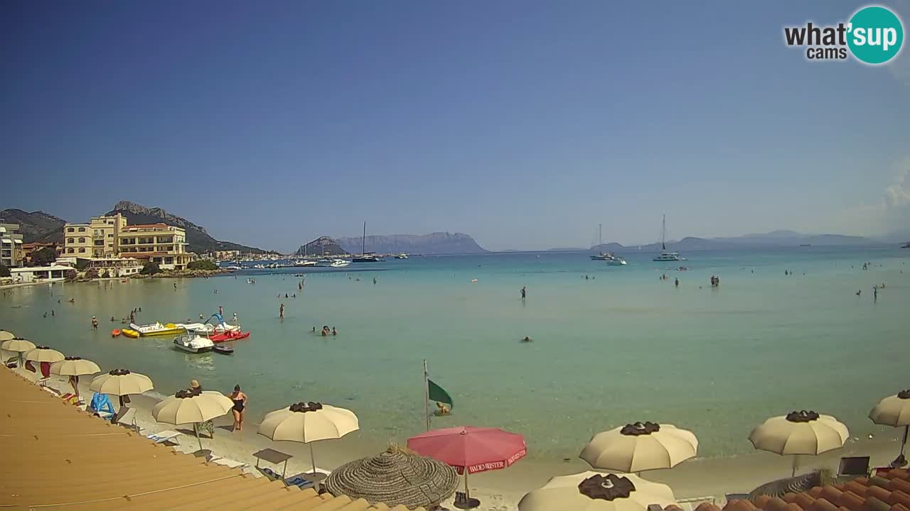 Webcam Terza Spiaggia Golfo Aranci – Liveblick auf den Strand