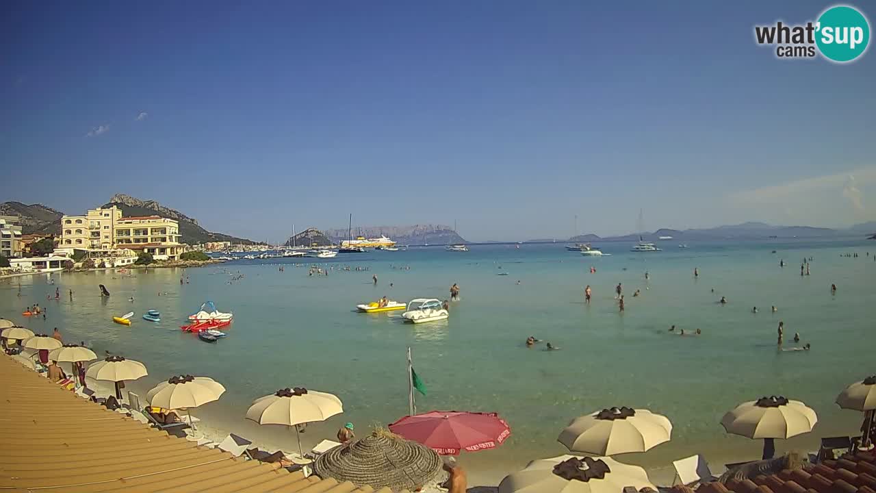 Webcam Terza Spiaggia Golfo Aranci – Liveblick auf den Strand