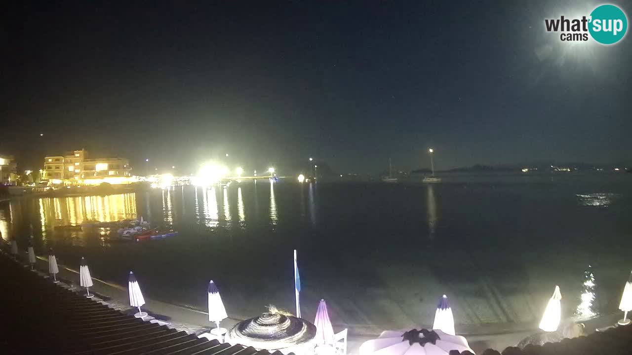 Webcam Terza Spiaggia Golfo Aranci – Vue en direct de la plage