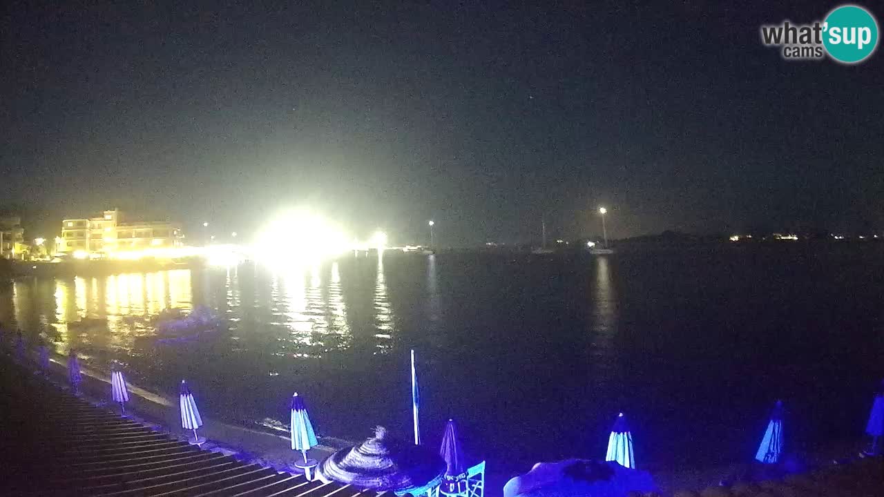 Webcam Terza Spiaggia Golfo Aranci – Vue en direct de la plage