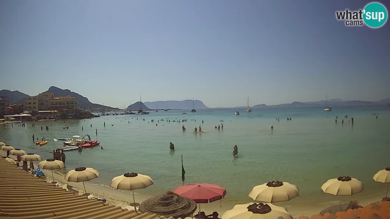 Webcam Terza Spiaggia Golfo Aranci – Vista en directo de la playa