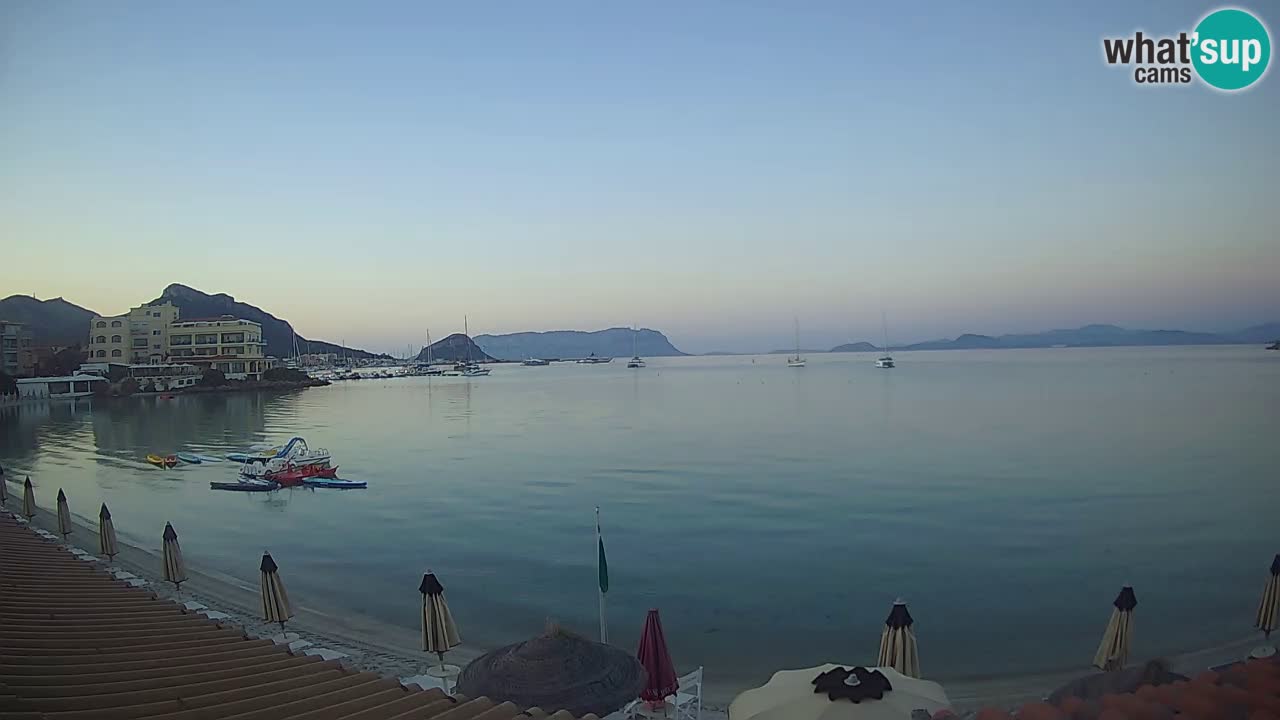 Webcam Terza Spiaggia Golfo Aranci – Vue en direct de la plage