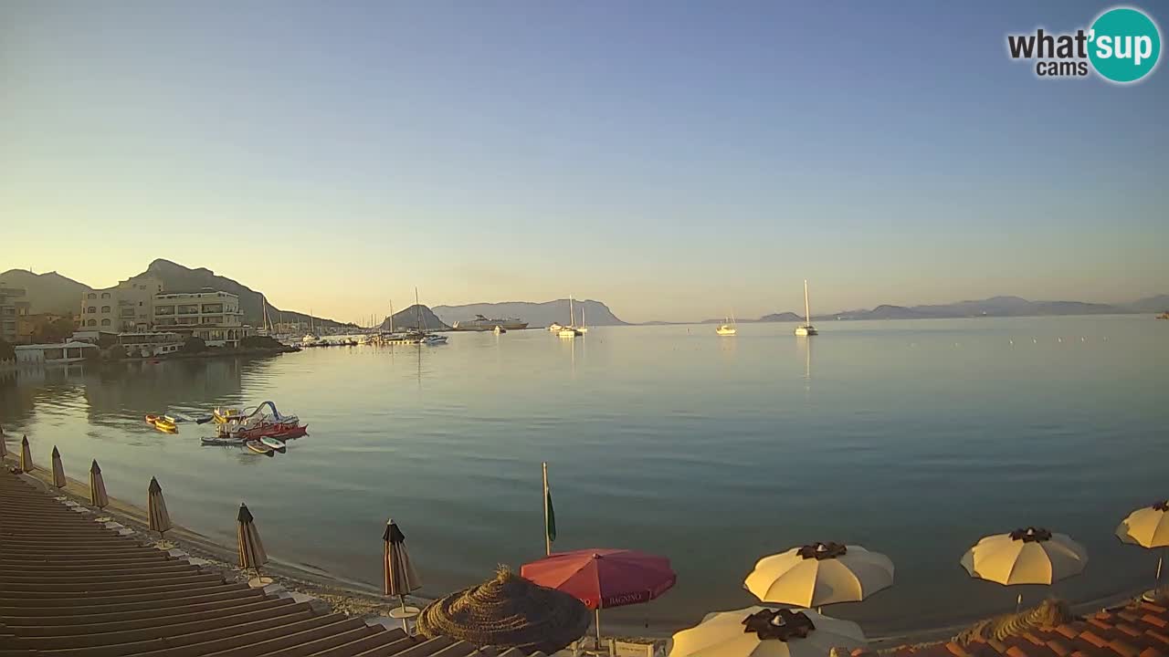 Webcam Terza Spiaggia Golfo Aranci – Liveblick auf den Strand