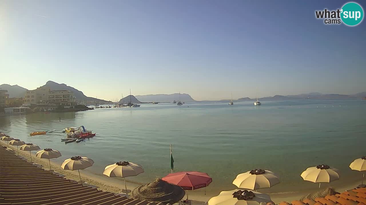 Webcam Terza Spiaggia Golfo Aranci – Vista mare in diretta