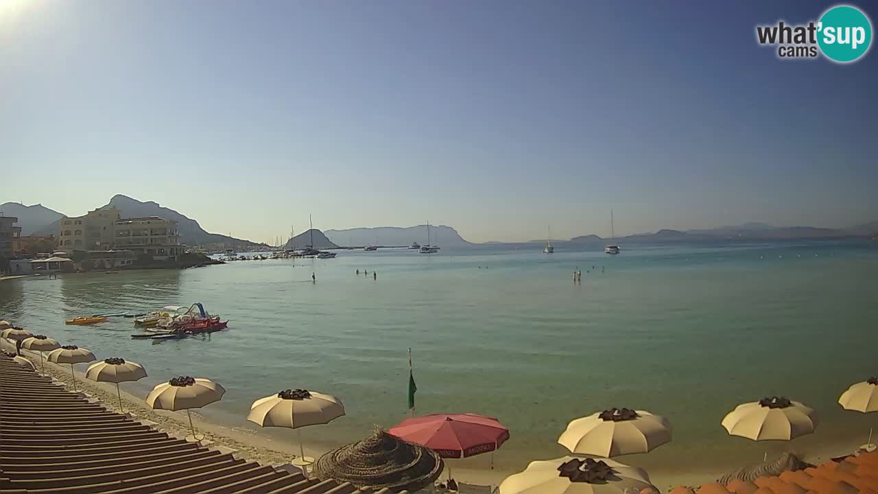 Web kamera Terza Spiaggia Golfo Aranci – Pogled uživo na plažu