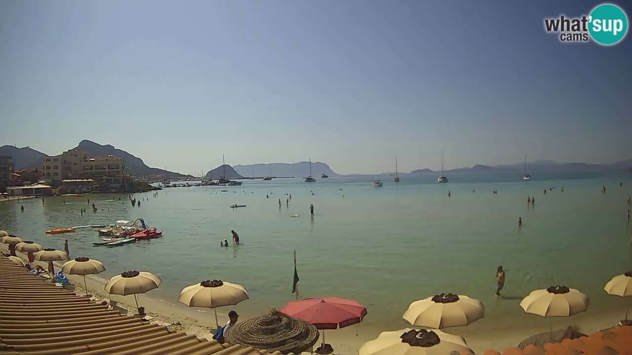 Webcam Terza Spiaggia Golfo Aranci – Vista en directo de la playa