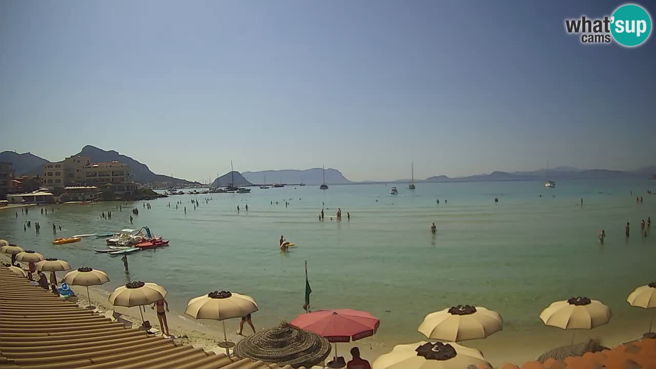 Webcam Terza Spiaggia Golfo Aranci – Liveblick auf den Strand