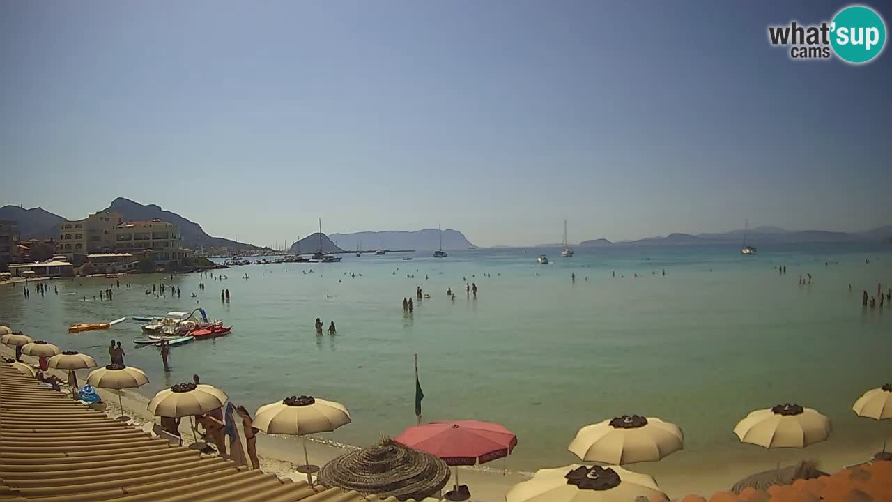Web kamera Terza Spiaggia Golfo Aranci – Pogled uživo na plažu