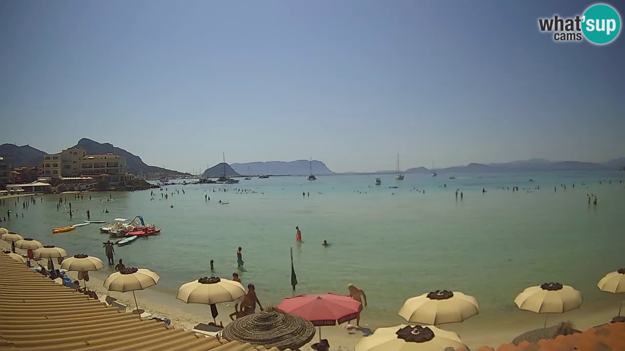 Webcam Terza Spiaggia Golfo Aranci – Liveblick auf den Strand