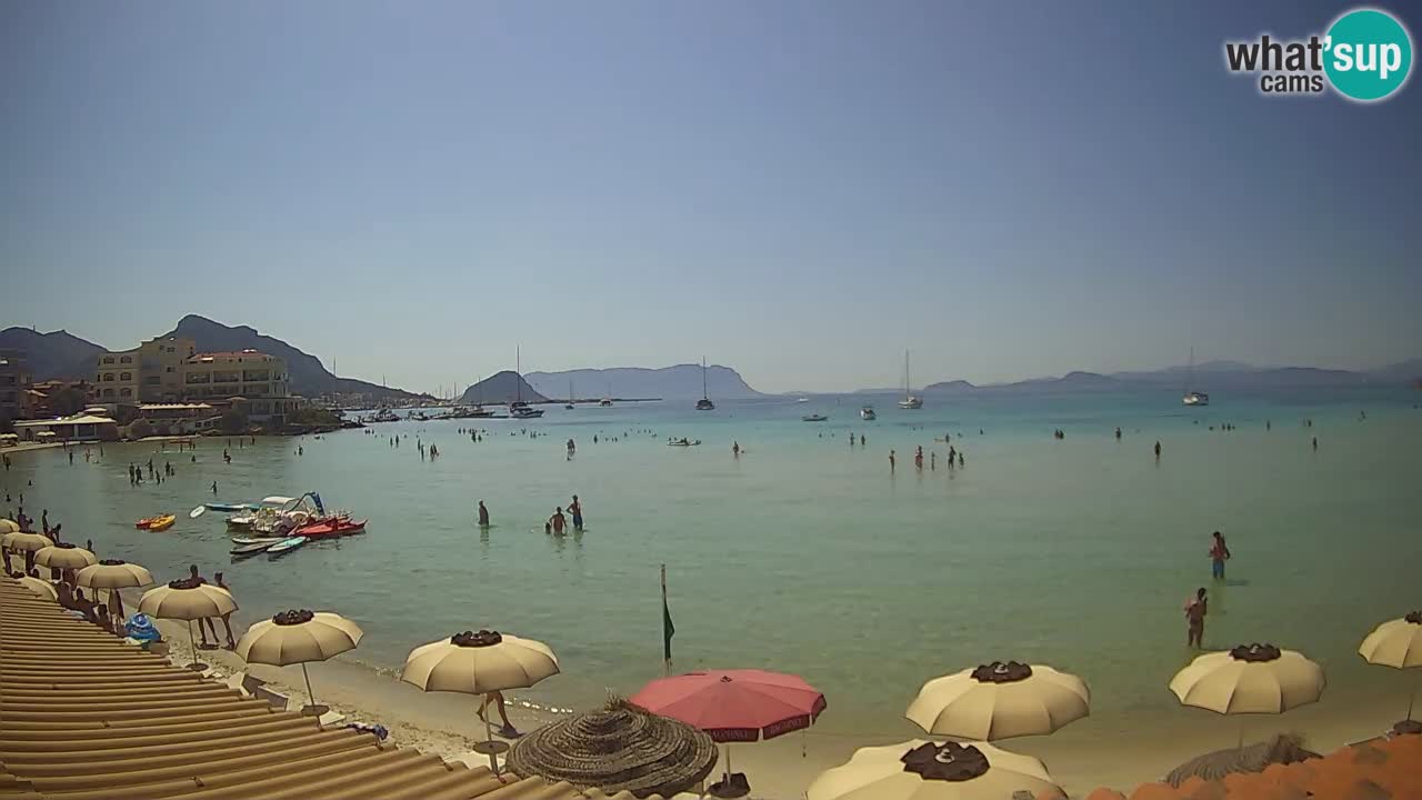 Web kamera Terza Spiaggia Golfo Aranci – Pogled uživo na plažu