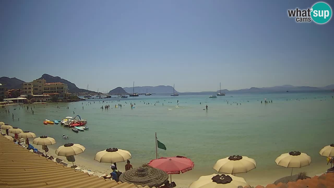 Webcam Terza Spiaggia Golfo Aranci – Vista en directo de la playa