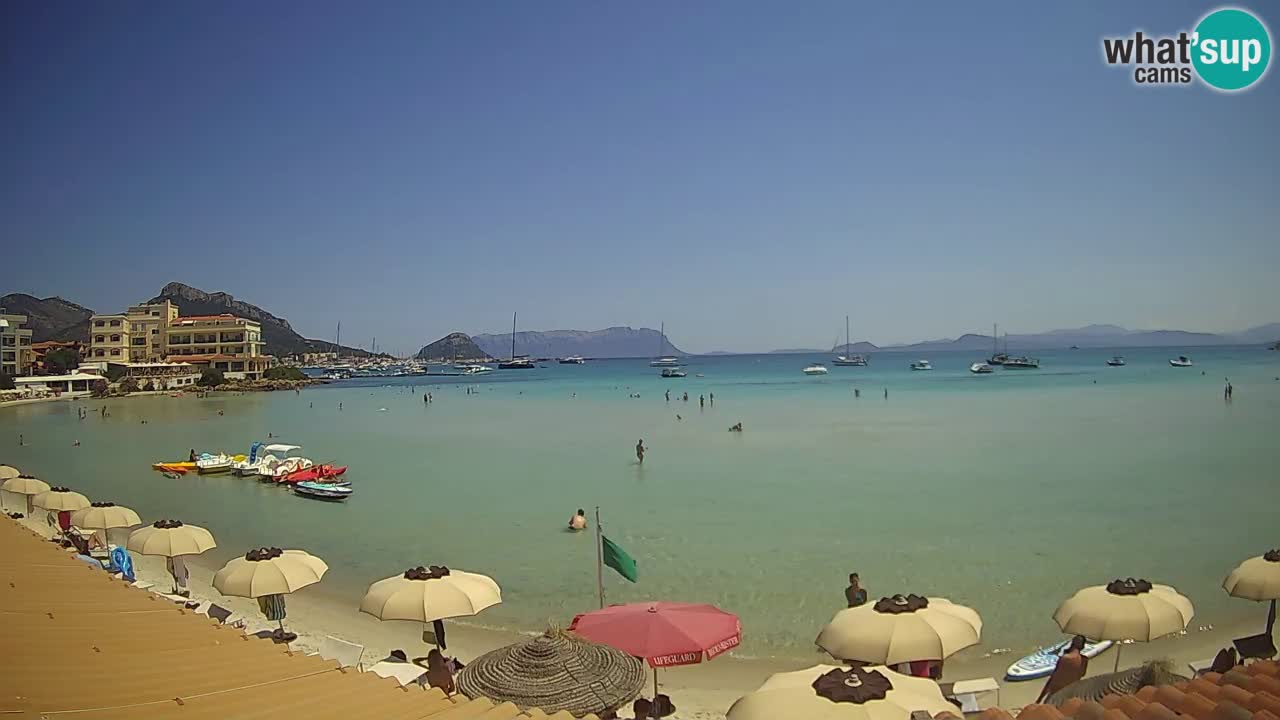 Webcam Terza Spiaggia Golfo Aranci – Liveblick auf den Strand
