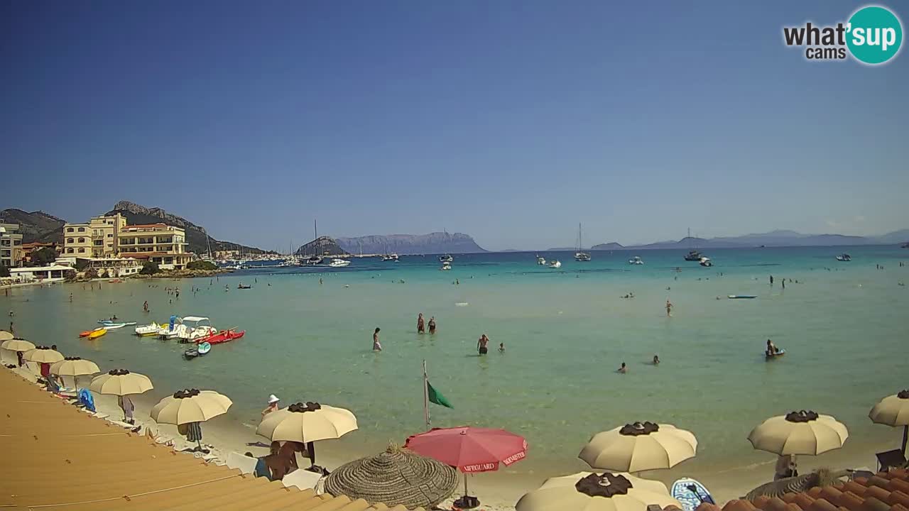 Webcam Terza Spiaggia Golfo Aranci – Vista en directo de la playa