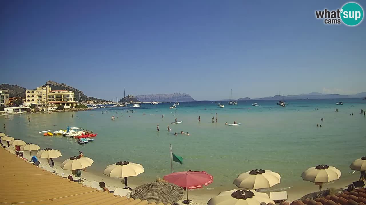 Web kamera Terza Spiaggia Golfo Aranci – Pogled uživo na plažu