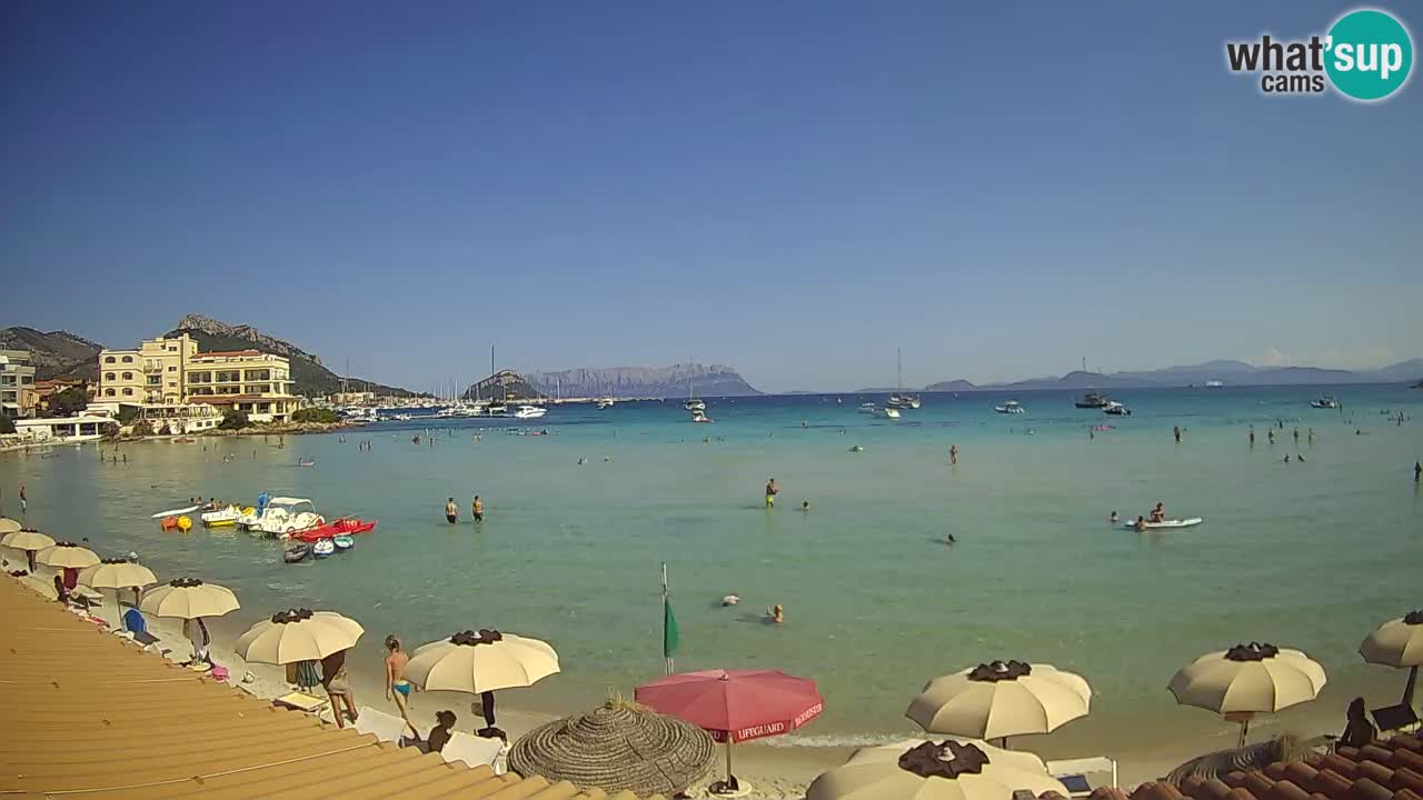Webcam Terza Spiaggia Golfo Aranci – Liveblick auf den Strand