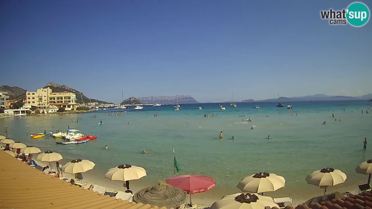 Webcam Terza Spiaggia Golfo Aranci – Vista en directo de la playa