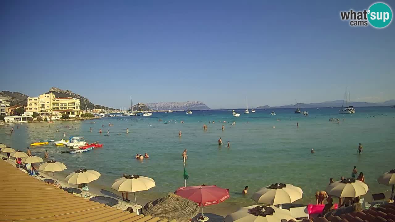 Webcam Terza Spiaggia Golfo Aranci – Liveblick auf den Strand