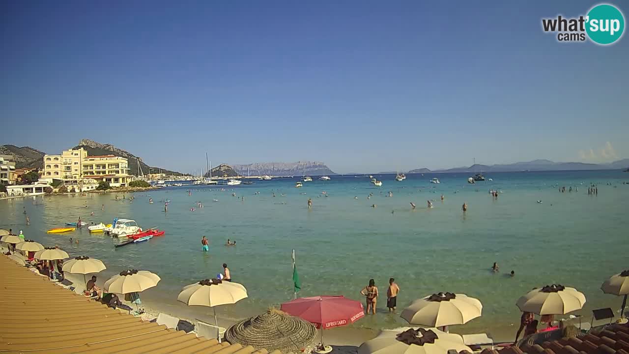 Web kamera Terza Spiaggia Golfo Aranci – Pogled uživo na plažu